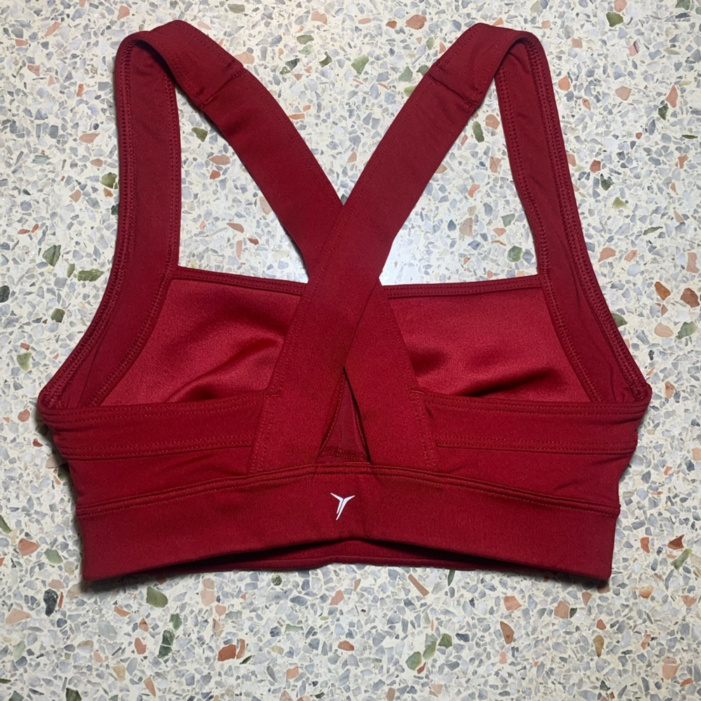 Small Red Sports Bra - Picture 3 of 4